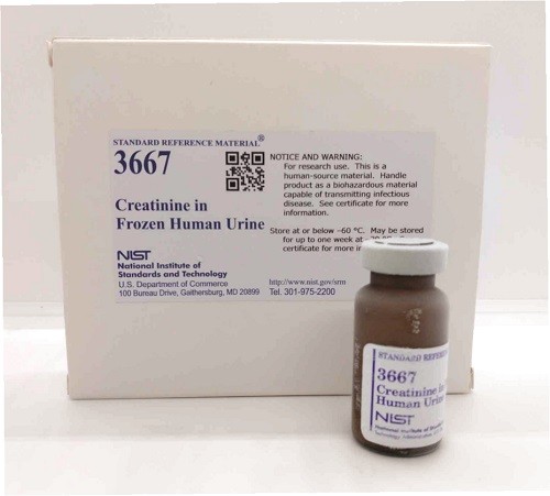 SRM 3667 - 冷凍人尿液中的肌酐