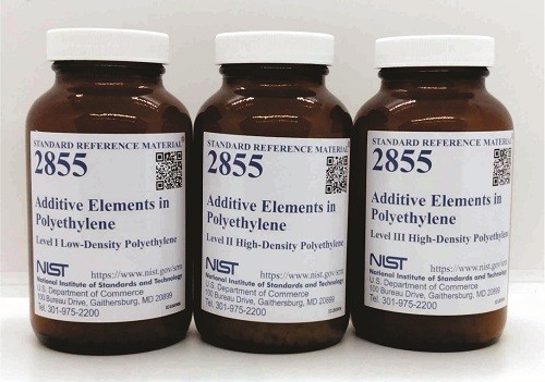 SRM 2855 - 聚乙烯中的添加劑元素