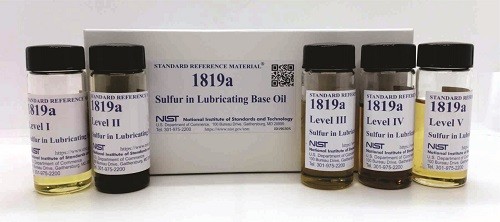 SRM 1819a - 潤(rùn)滑油基礎(chǔ)油中的硫標(biāo)準(zhǔn)品