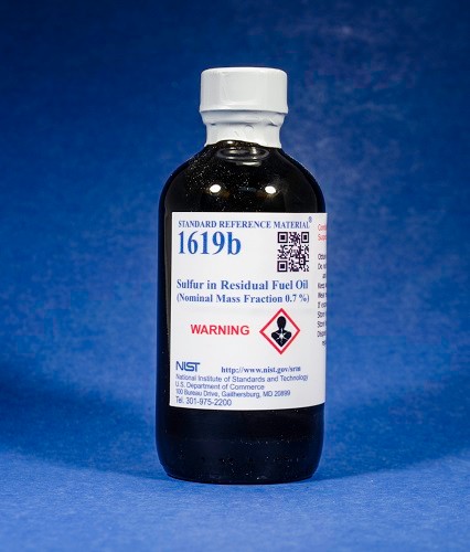  SRM 1619b - 殘余燃料油中的硫(名義質量分數0.7%)