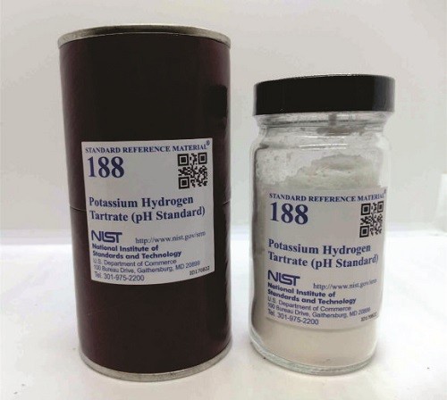 SRM 188 - 酒石酸氫鉀(pH標(biāo)準(zhǔn)) 標(biāo)準(zhǔn)品