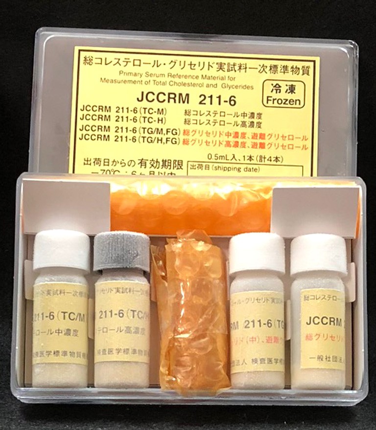 JCCRM 211人血清中總膽固醇和甘油的測(cè)定