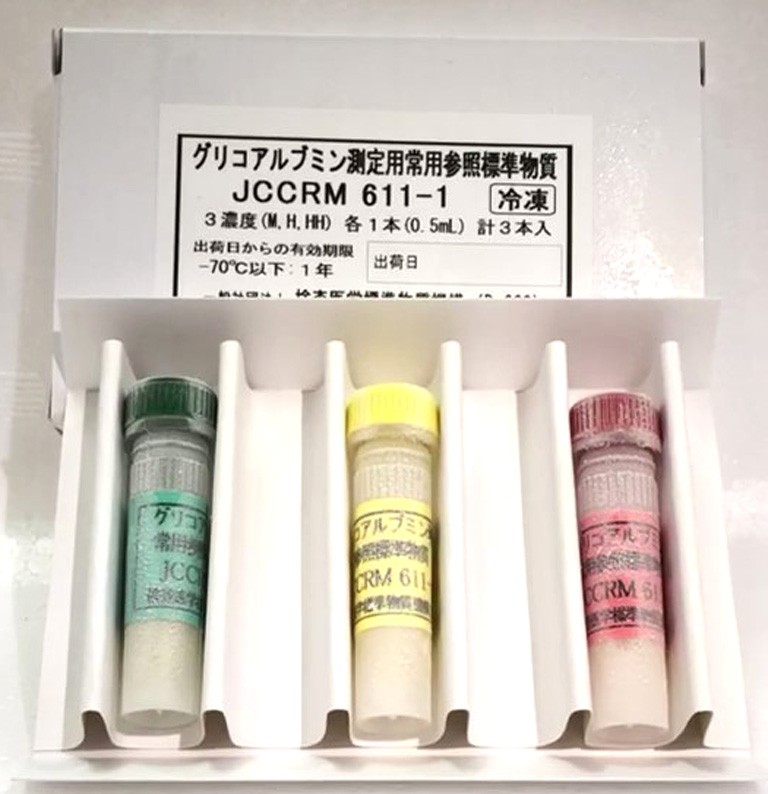 JCCRM 611人血清中糖化白蛋白的測定