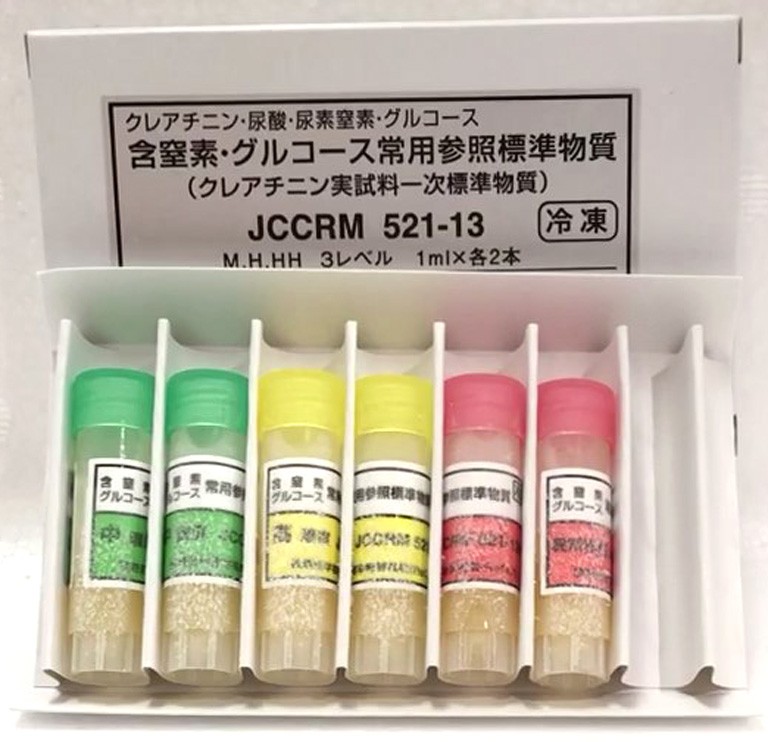 JCCRM 521人血清中葡萄糖、肌酐、尿酸和尿素氮