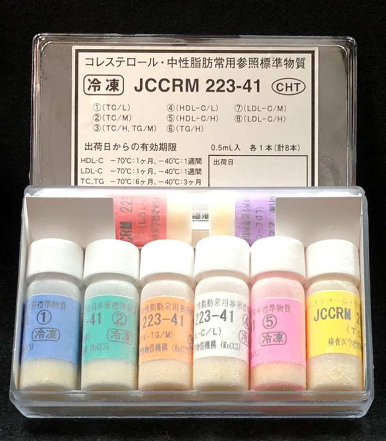 JCCRM 223測定人血清中總膽甾醇和甘油